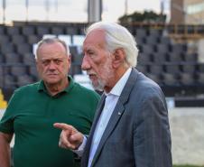 Piana visita o Estádio Germano Krüger, casa do bicampeão paranaense Operário