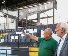 Piana visita o Estádio Germano Krüger, casa do bicampeão paranaense Operário