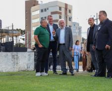 Piana visita o Estádio Germano Krüger, casa do bicampeão paranaense Operário