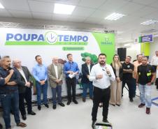 Piana inaugura unidade do Poupatempo em Paranaguá, a 1ª com sala sensorial