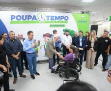 Piana inaugura unidade do Poupatempo em Paranaguá, a 1ª com sala sensorial
