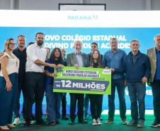 Estado investe R$ 12,8 milhões e inaugura nova escola em Fazenda Rio Grande