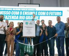Estado investe R$ 12,8 milhões e inaugura nova escola em Fazenda Rio Grande