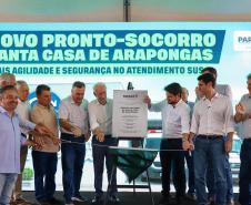 Estado inaugura novo pronto-socorro da Santa Casa de Arapongas
