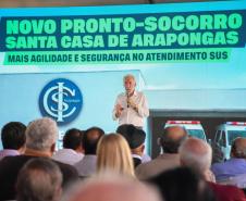 Estado inaugura novo pronto-socorro da Santa Casa de Arapongas