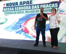 Cinco unidades entregues: Darci Piana inaugura nova Apae de Nossa Senhora das Graças