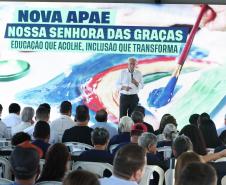 Cinco unidades entregues: Darci Piana inaugura nova Apae de Nossa Senhora das Graças