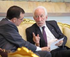 Darci Piana recebe embaixador do Paraguai e fortalece interação bilateral