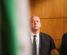 Piana participa da recondução de Francisco Zanicotti ao cargo de procurador-geral de Justiça