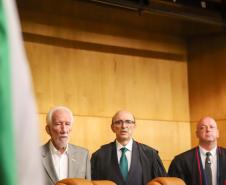 Piana participa da recondução de Francisco Zanicotti ao cargo de procurador-geral de Justiça