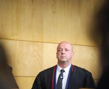 Piana participa da recondução de Francisco Zanicotti ao cargo de procurador-geral de Justiça