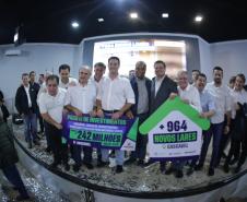 Governador autoriza 964 moradias e R$ 242 milhões em investimentos para Cascavel