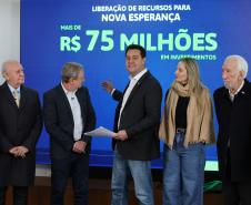 Ratinho Junior confirma R$ 741 milhões para infraestrutura urbana e rural de 12 municípios