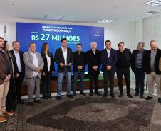 Ratinho Junior confirma R$ 741 milhões para infraestrutura urbana e rural de 12 municípios