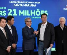 Ratinho Junior confirma R$ 741 milhões para infraestrutura urbana e rural de 12 municípios