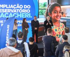 Sanepar inaugura centro que aumenta em 60% a reservação de água no Norte de Curitiba