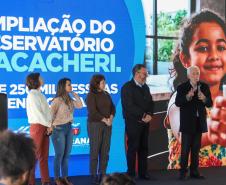 Sanepar inaugura centro que aumenta em 60% a reservação de água no Norte de Curitiba
