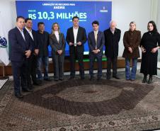 Governador Ratinho Junior confirma mais R$ 385,3 milhões em obras para 11 municípios