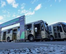 Frota da RMC ganha 46 novos ônibus com ar-condicionado e câmera de segurança