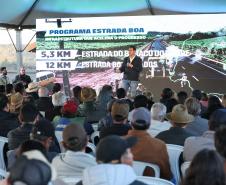Governador autoriza pavimentação urbana e do acesso ao Buraco do Padre em Ponta Grossa