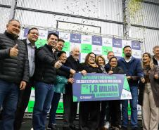 Estado entrega reforma e quadra coberta aguardada há anos em escola de Pinhais