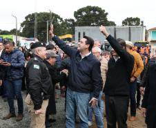 Governador autoriza início das obras de pavimentação da Estrada do Socavão, em Castro