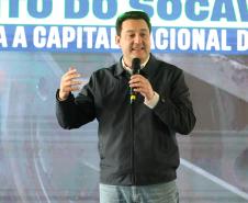 Governador autoriza início das obras de pavimentação da Estrada do Socavão, em Castro