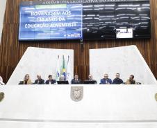 Piana participa de homenagens à Associação Comercial do Paraná e à educação adventista