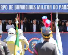 Corpo de Bombeiros Militar do Paraná celebra 114 anos em solenidade comemorativa
