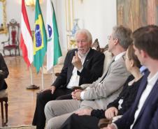 Vice-governador recebe embaixador da Áustria em busca de novas cooperações para o Paraná