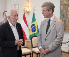 Vice-governador recebe embaixador da Áustria em busca de novas cooperações para o Paraná