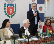Governador em exercício recebe presidentes dos TJs de todo o Brasil no Palácio Iguaçu
