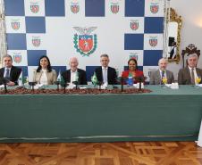 Governador em exercício recebe presidentes dos TJs de todo o Brasil no Palácio Iguaçu