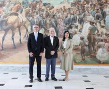 Governador em exercício recebe presidentes dos TJs de todo o Brasil no Palácio Iguaçu