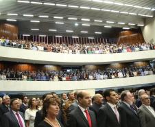 Darci Piana participa da posse dos deputados