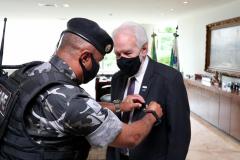 Bope entrega medalha a  vice-governador