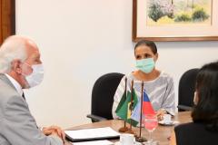 Nova embaixadora do Haiti visita o Paraná