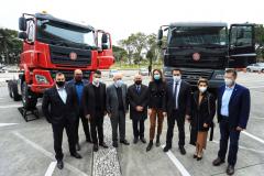 TatraBras apresenta modelos de caminhões que serão fabricados no Paraná