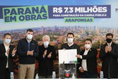 Com investimento de R$ 7,3 milhões, governador autoriza construção da Cadeia Pública de Arapongas