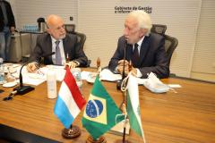 Paraná apresenta potenciais do Estado a uma comitiva de Luxemburgo