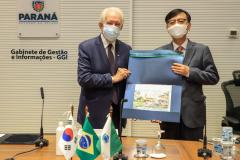 vParaná e Coreia do Sul estreitam laços com visita de embaixador ao Paraná