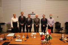 Infraestrutura é destaque em encontro do vice-governador com embaixador da Suíça no Brasil