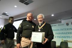 Vice-governador Darci Piana recebe homenagem da Polícia Rodoviária Federal