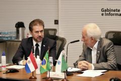 Vice-governador e ministro do Paraguai discutem formas de potencializar elos de logística