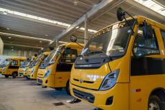 Sete municípios da Grande Curitiba recebem 14 novos ônibus para reforço no transporte escolar