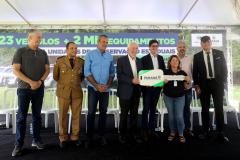Estado entrega veículos a Unidades de Conservação e cria mais quatro áreas ambientais
