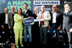 Com 922 novas viaturas, Polícia Civil do Paraná terá maior renovação de frota da história