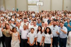 Governador inaugura escola estadual com capacidade para 900 estudantes em Ortigueira