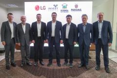 Paraná firma acordo com a LG para receber nova fábrica no Brasil