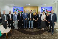 Governador recebe embaixador do Azerbaijão e destaca potenciais produtivos do Paraná